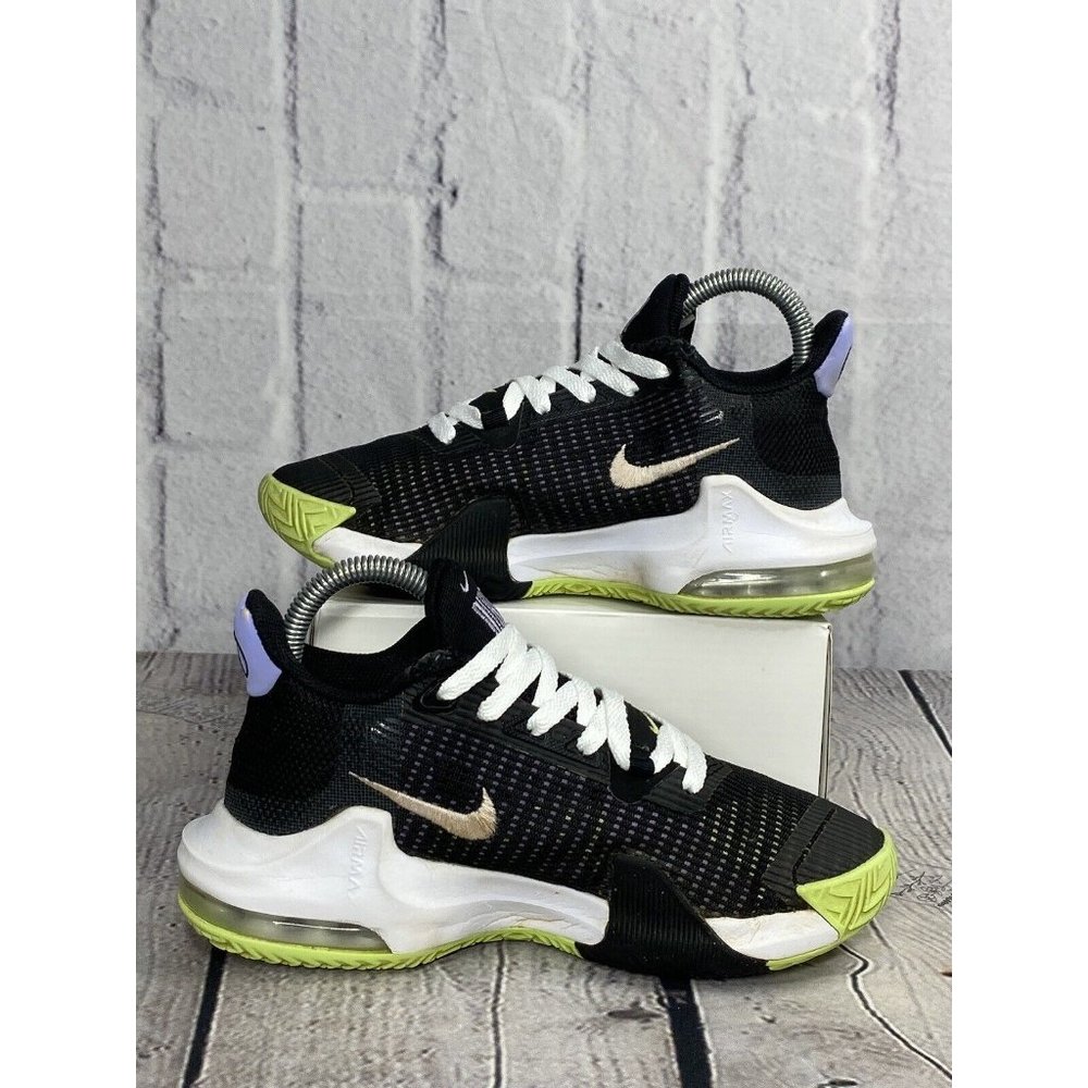 Nike Air Max Impact 3 Men's Basketball Shoes Size 4.5 Black Green DC3725-008 - Picture 2 of 11